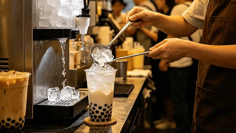 奶茶旺季商用制冰机怎么选？热门机型横评给出最优解决方案
