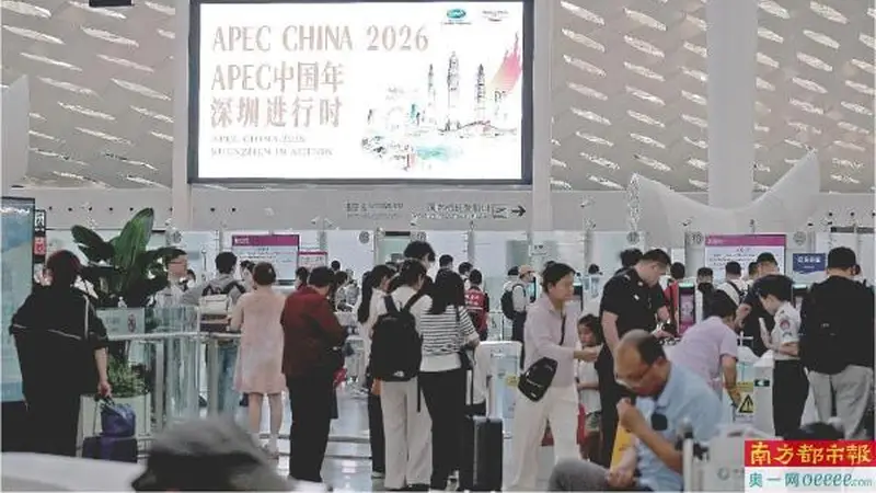 深圳机场口岸外籍旅客提前71天破百万