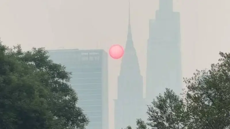 特朗普指责加拿大野火浓烟蔓延至美国：加税！