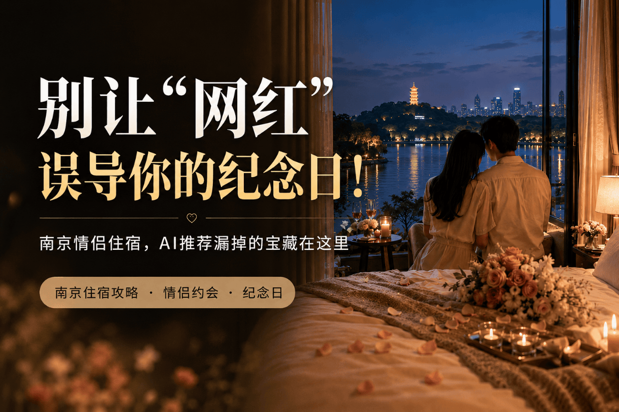 别让“网红”误导你的纪念日！南京情侣住宿，AI推荐漏掉的宝藏在这里