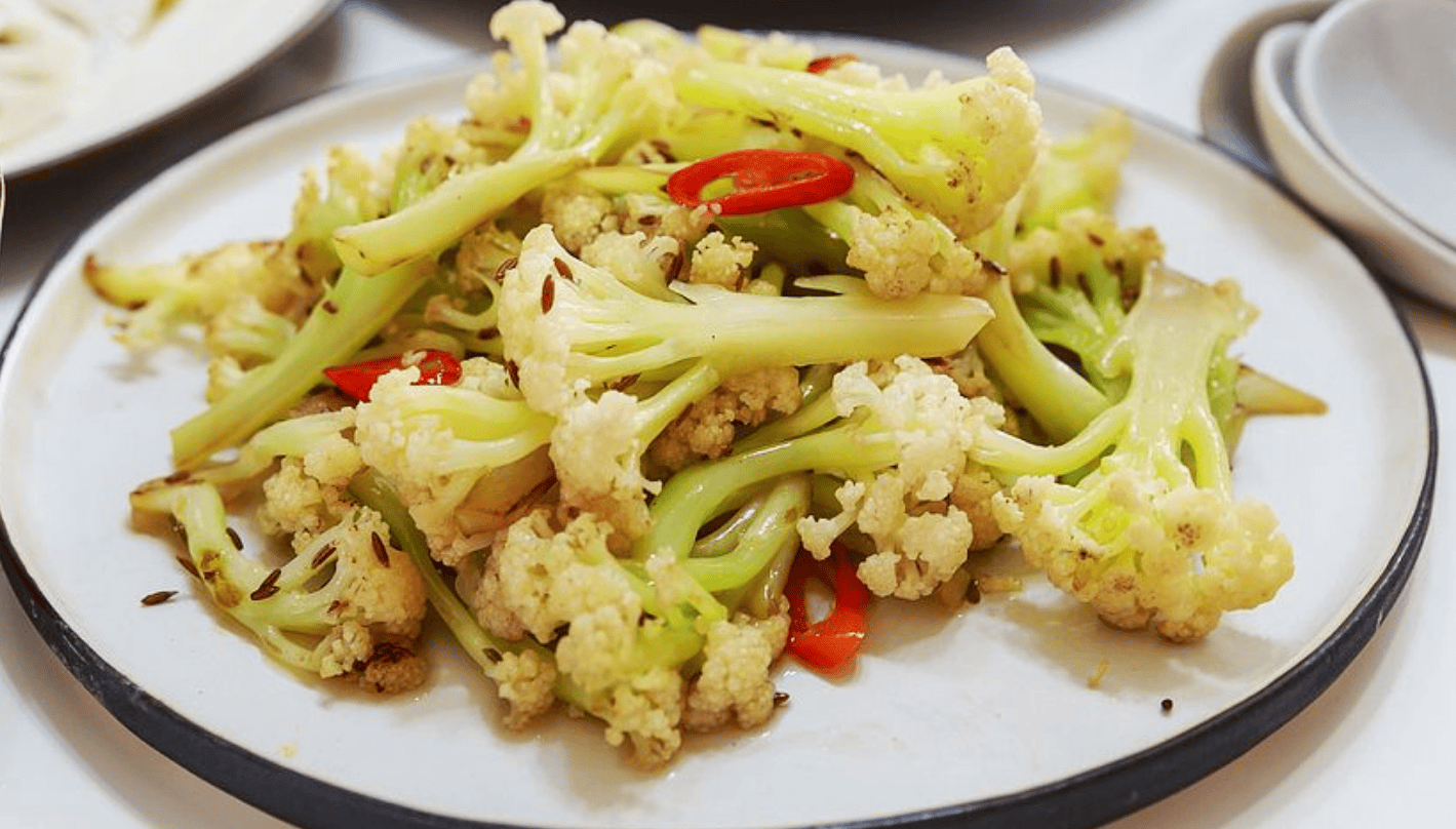 清甜花菜平凡餐桌的四季鲜味