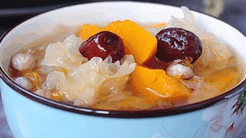 红枣银耳南瓜汤夏季补血养颜食谱