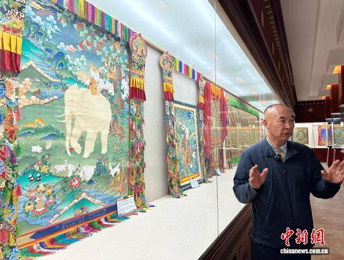 圣境甘南·心灵之旅：在闹市“邂逅”千年藏族唐卡