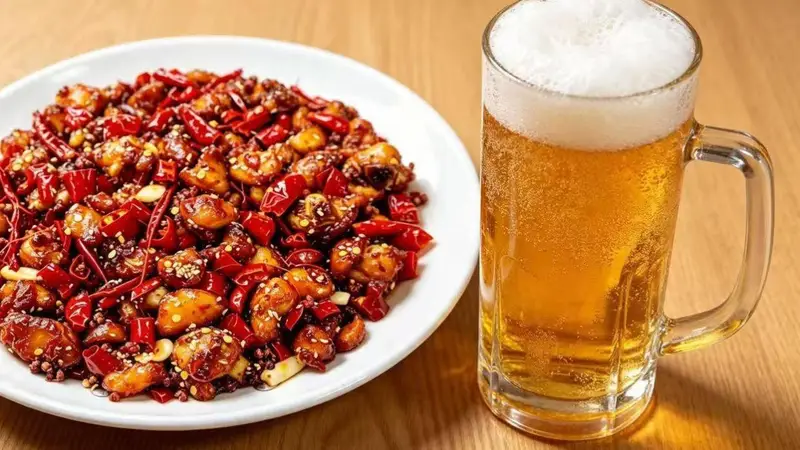 掌握油温腌制技巧，辣子鸡丁香辣酥脆解馋过瘾