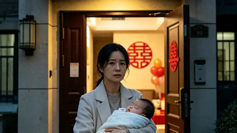 刚出月子携女回门，300万陪嫁房被小姑子当婚房，丈夫竟逼我带女儿滚蛋