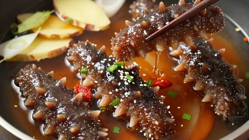家常烩海参这样做 去腥提鲜口感绝 零失败还能让汤汁更入味