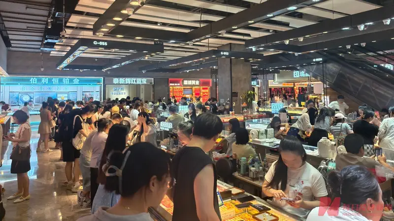 金价上涨水贝人气回暖 销售回收价差近80元换金更划算