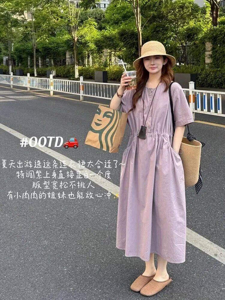 大码梨形身材请进！夏日报恩长裙来了！