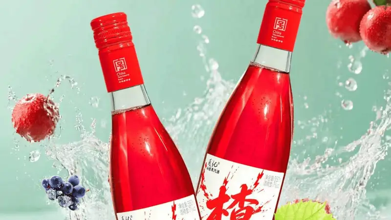 通化葡萄酒推出山楂果汽酒：7%vol低度微醺，用100%原果汁打造差异化果汽酒
