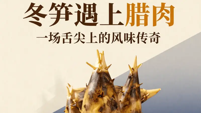 冬笋遇上腊肉：一场舌尖上的风味传奇