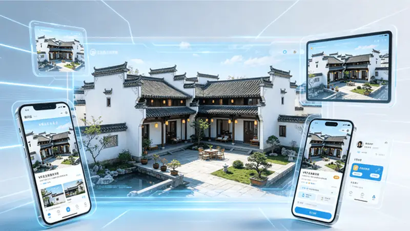VR 云游徽韵民宿：全景技术赋能获客新路径