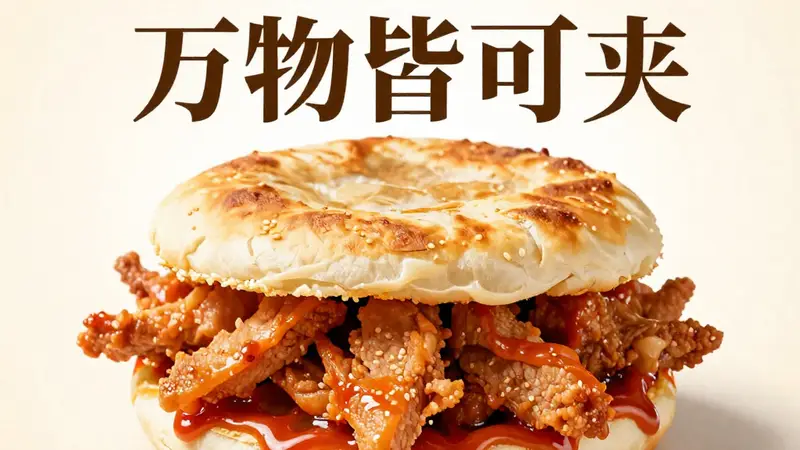 蚌埠烧饼夹里脊:甜辣酱香飘万里,学生党的街头味觉记忆