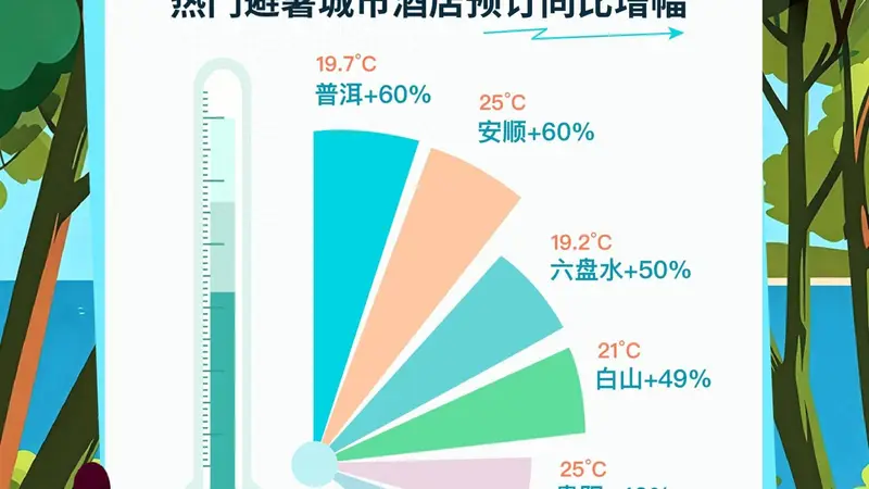暑期避暑酒店预订火爆 普洱预订量同比增长达六成