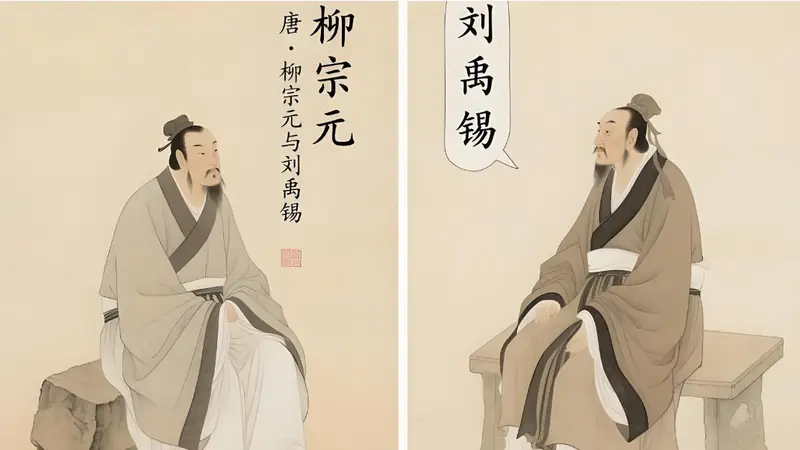从同朝同僚到生死相托：刘禹锡与柳宗元的惺惺相惜诠释挚友真谛