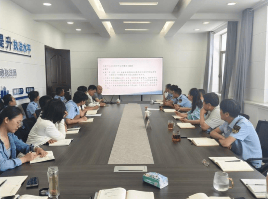乌海市文化市场综合行政执法局开展旅游执法专题培训