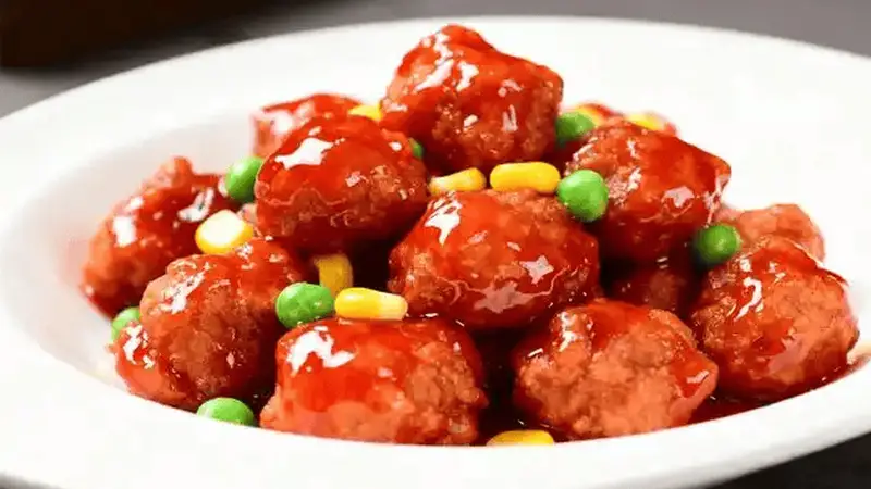 酸甜开胃超下饭,全家抢着吃的糖醋肉丸,做法简单零失败