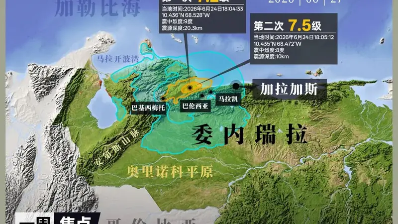 920人遇难，已确认有7名中国公民！美方：死亡超10万人概率为24%！记者连线委内瑞拉大地震幸存中国姑娘：活着已是万幸