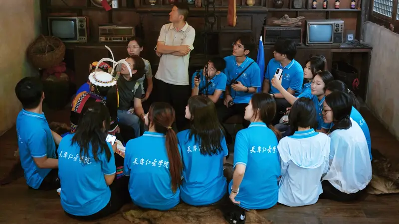石榴籽一家亲！天津仁爱学院学子走进陇南白马藏乡