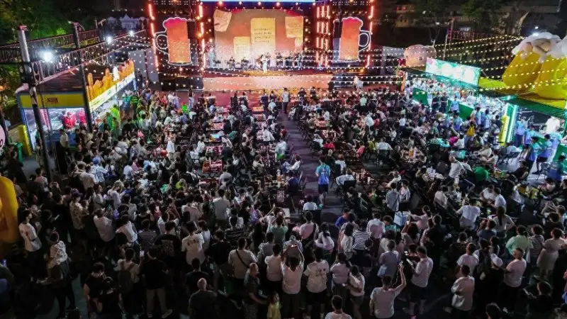 12个必打卡点！第36届青岛国际啤酒节青岛老城会场（大鲍岛）的夏日C位