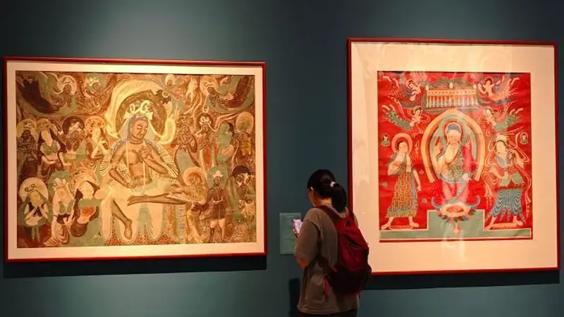 敦煌大型特展登陆长沙 两百余件文物再现丝路文明交融
