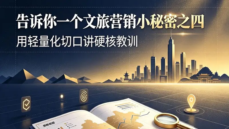 告诉你一个文旅营销小秘密之四