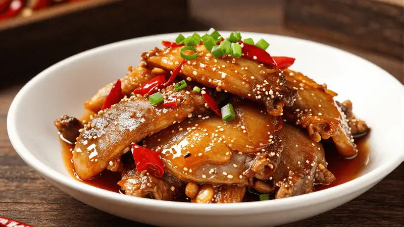 四川回锅肉：豆瓣酱+蒜苗，肥而不腻，下饭的“灵魂”！