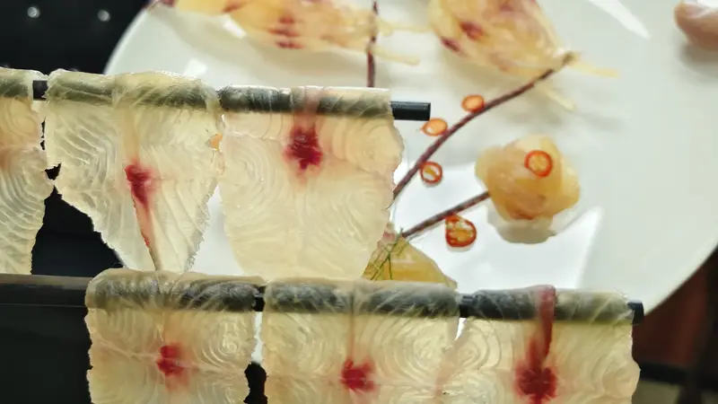 巴西鲷鱼生：鲜嫩诱人，口感极致