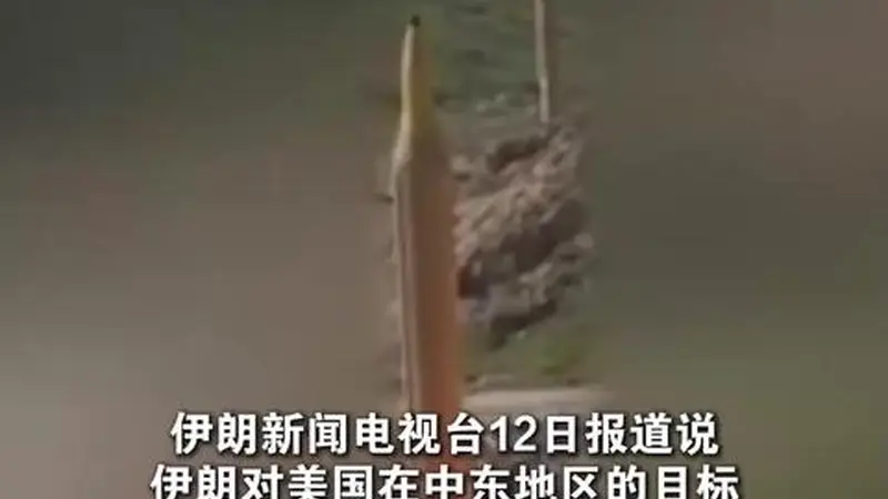 伊媒：伊朗打击美在中东目标 回应美军袭击