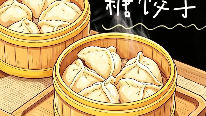 糖饺子:蒸出来的甜蜜期盼