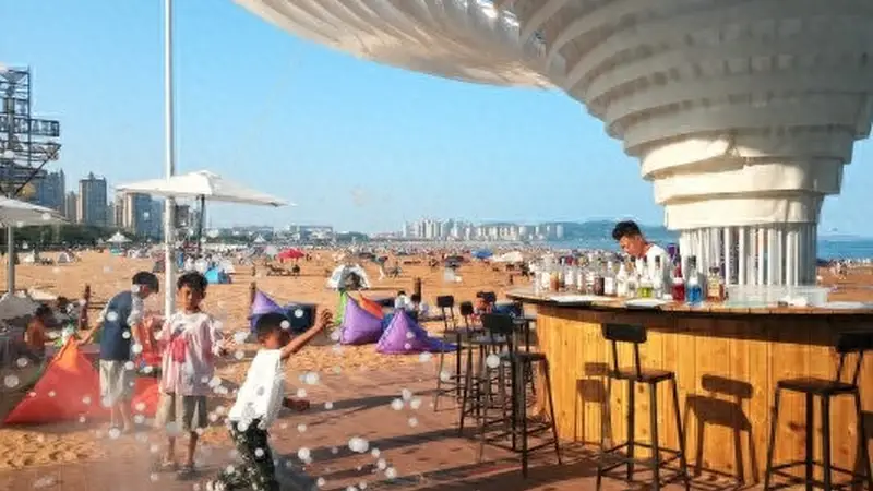 金沙滩Sunshine沙滩酒吧：啤酒节里寻咖夜酒新体验
