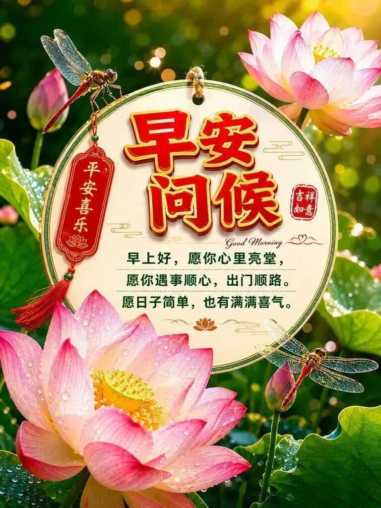 每天早上，都有美好的祝愿