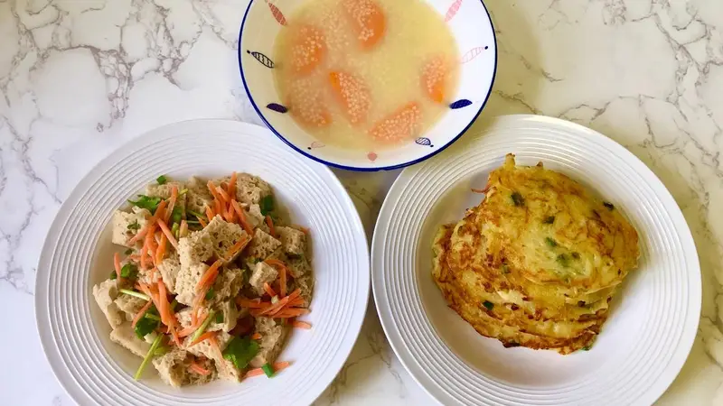 三份暖心早餐一粥一菜一主食，简单家常吃出幸福感