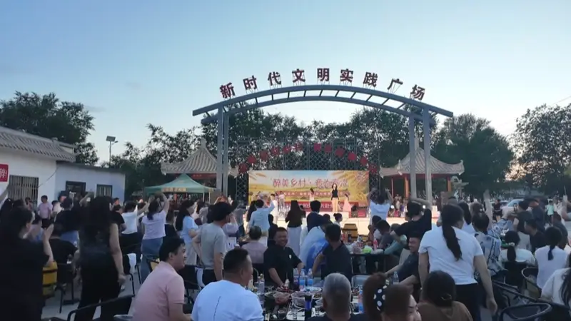 太燃了!首届敦煌“阳关醉”啤酒音乐活动在郭家堡镇举行
