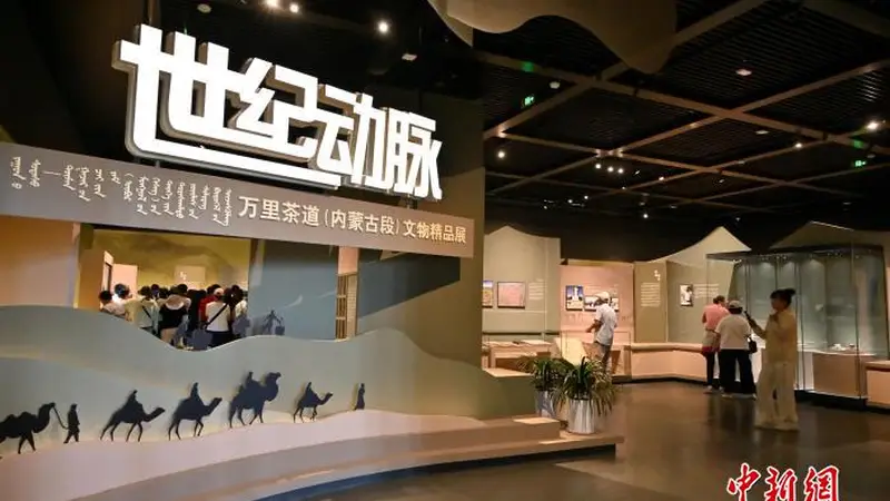 “世纪动脉——万里茶道文物精品展”在内蒙古开展