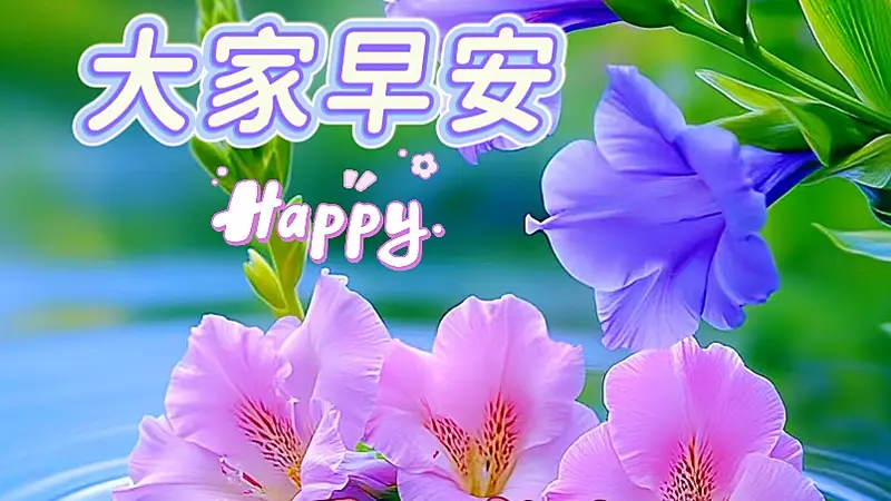 早安,愿岁月温柔,幸福常伴