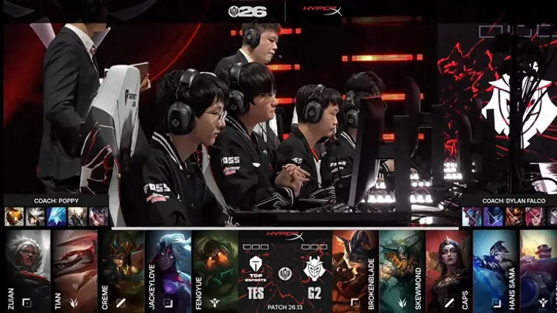 LOL-MSI：Caps辛德拉怒砍五杀，G2让二追三战胜TES！