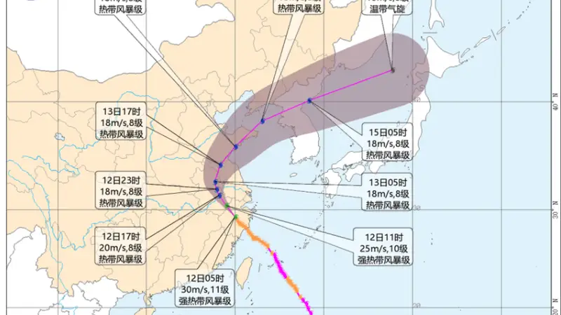 “巴威”两次登陆！昨夜今晨最新动态