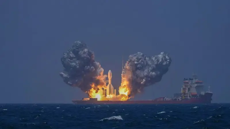 东方空间引力一号首飞成功，中国民营火箭实现长三角远海发射突破