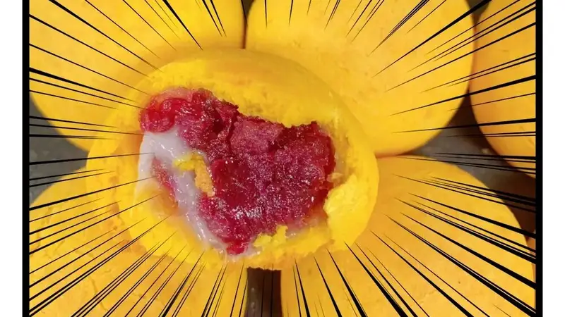 ：黄金鲜花小软饼：松软糯叽叽的甜蜜诱惑