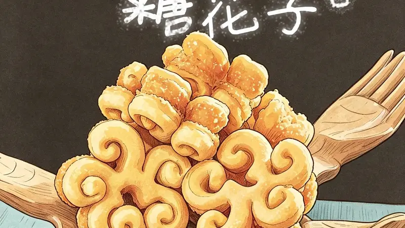 永昌“十八子”之糖花子：从宋朝传下的春节甜蜜馍馍