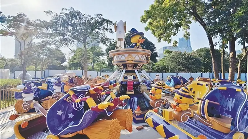 厦门迎来IP实景娱乐新体验 B.DUCK小黄鸭乐园八月初试营业